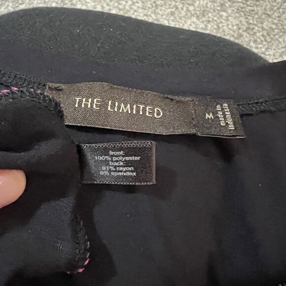 The Limited MEDIUM Ombre Vertical Patterned Mixed Material Tank - Picture 6 of 8